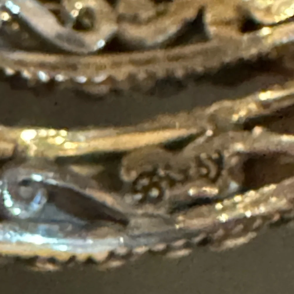 Barbara Bixby Sterling & 18k Multi-Gemstone Cobra Ring - Picture 8 of 11